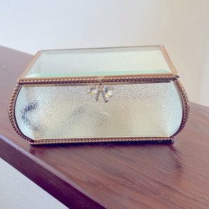 Glass Trinket box